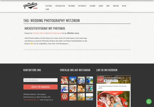 
                            10. Wedding Photography Wetzikon - Photobus Schweiz