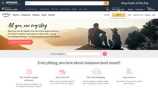 
                            9. Wedding Registry - Amazon.com