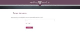 
                            1. Wedding Window - Login