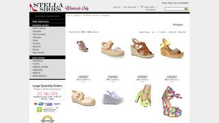 
                            6. Wedges - Wholesale Womens Shoes For Sale