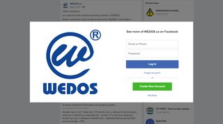 
                            10. WEDOS.cz - Vážení zákazníci, od večerních hodin řešíme... | Facebook