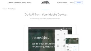 
                            3. Weebly iPhone, iPad and Android Apps Make Mobile Easy