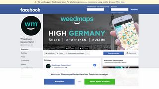 
                            5. Weedmaps Deutschland - Startseite | Facebook
