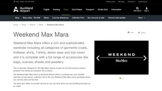 
                            12. Weekend Max Mara | Auckland Airport