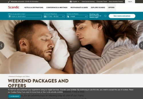 
                            10. Weekend Packages and Offers | Scandic Hotels