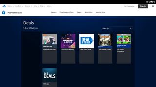 
                            4. Weekly Deals | Official PlayStation™Store US