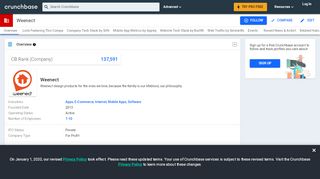 
                            13. Weenect | Crunchbase