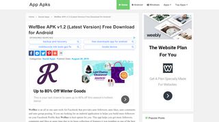 
                            8. WefBee v1.1.0 APK Download (Latest) for Android - App Apks