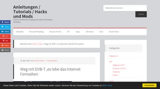 
                            8. Weg mit DVB-T ,es lebe das Internet Fernsehen - Anleitungen ...