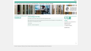 
                            2. Wegfall von Lizenzen für elektronische Ressourcen - ULB Darmstadt