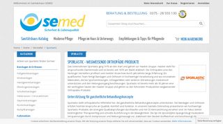 
                            3. Wegweisende Orthopädie-Produkte von Sporlastic bei SEMED