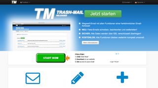 
                            1. Wegwerf-Email von TRASH-MAIL - dem Fake-Email Provider