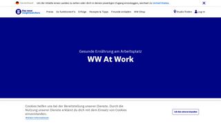 
                            1. Weight Watchers at Work | WW Deutschland