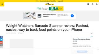 
                            7. Weight Watchers Barcode Scanner review: Fastest, easiest way to ...