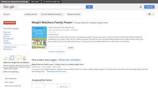 
                            9. Weight Watchers Family Power: 5 Simple Rules for a Healthy-Weight Home