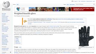 
                            10. Weighted-knuckle glove - Wikipedia