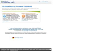 
                            3. WeightWatchers.de: Exklusives Tool für unsere Abonnenten