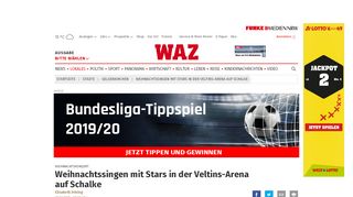 
                            12. Weihnachtssingen mit Stars in der Veltins-Arena auf Schalke | waz.de ...