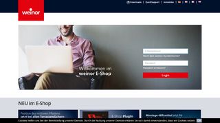 
                            11. weinor E-Shop - Login :: weinor