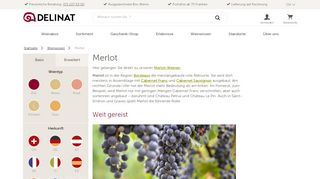 
                            6. Weinwissen - Merlot | Delinat