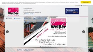 
                            7. Weißer Bedachungen GmbH: Multi-Meister-Betrieb für Dach, Wand ...