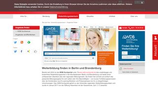 
                            9. Weiterbildung Brandenburg: Angebote finden