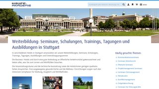 
                            3. Weiterbildung: Seminare, Schulungen, Trainings ... - Haufe Akademie
