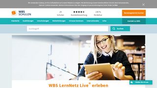 
                            6. Weiterbildung WBS LernNetz Live® erleben - WBS Berufsfachschulen