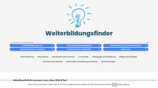 
                            12. Weiterbildungen an der FH Kiel - Ihr Weiterbildungsfinder