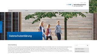 
                            6. Weiterbildungsakademie der Hochschule Aalen ...