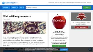 
                            8. Weiterbildungskompass - Kursfinder.de