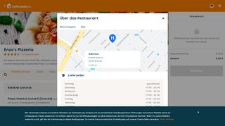 
                            2. Weitere Informationen über Enzo's Pizzeria - Lieferando.de