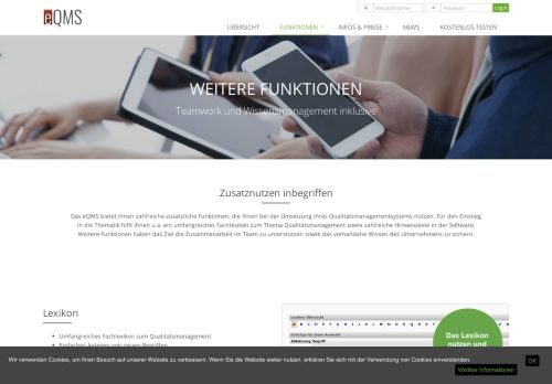 
                            5. Weitere zeitsparende Funktionen | eQMS Qualitätsmanagement ...