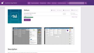 
                            12. Wekan - Sandstorm App Market