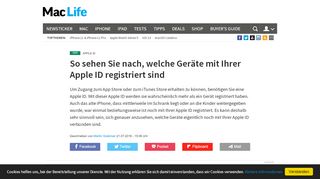 
                            7. Welche Geräte sind mit Ihrer Apple ID registriert? | Mac Life