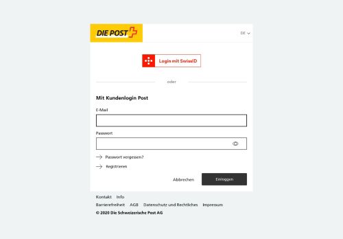 
                            6. Welches Login soll ich wählen? - Login - Die Post