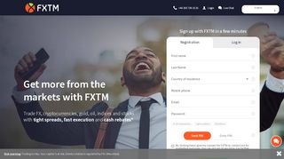 
                            6. Welcome Bonus – Earn $30 Tradeable Credit | ForexTime (FXTM)