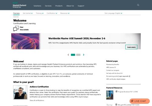
                            5. Welcome | Certification and Learning - HPE
