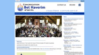 
                            9. Welcome — Congregation Bet Haverim