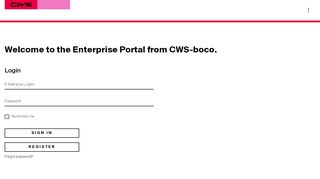 
                            6. Welcome - Enterprise Portal