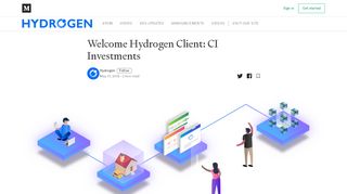 
                            2. Welcome Hydrogen Client: CI Investments – Hydrogen – Medium