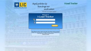 
                            4. Welcome Lic i-Lead Tracker