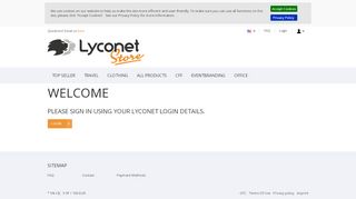 
                            11. Welcome | Lyconet Store