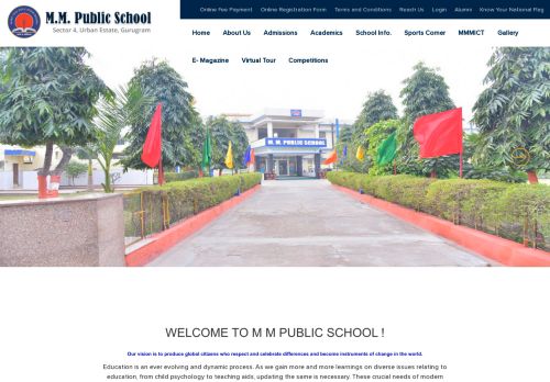 
                            2. Welcome : M.M Public School, Gurugram | Best School in Gurugram ...