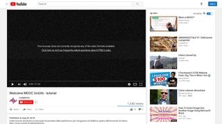 
                            6. Welcome MOOC UniUrb - tutorial - YouTube