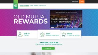 
                            3. Welcome - Old Mutual - Rewards - old mutual secure services