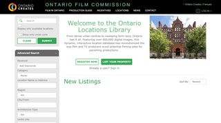 
                            11. Welcome - OntarioCreates Digital Library - Ontario Film Commission
