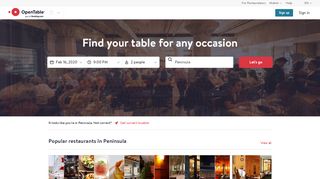 
                            11. Welcome OpenTable Australia