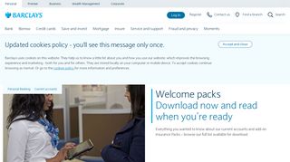 
                            4. Welcome packs | Barclays