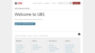 
                            5. Welcome Portal | UBS Global topics